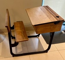 wooden and metal, old school