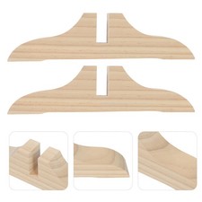  3 Pcs Folding Screen Room Divider Dressing Screens Dividers Base