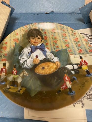 Nursery rhyme collector plates - nursery,
