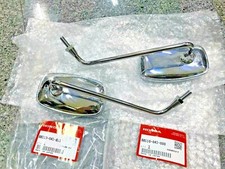 Honda CA77 CA95 CB160 CB92 C50 C70 CB72 CB77 CL72 CL77 L/R Mirror NEW Genuine