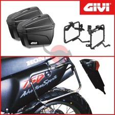 Side Cases + Frames Givi E22 22 Lt. - Honda XRV Africa Twin 750 1993-2002