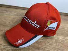 Ferrari Cap Santander Formula 1 Scuderia Team Puma One Size Red Rare Limited Hat