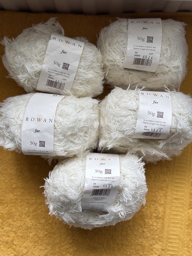 Rowan fur yarn 5x50g - fur, 97%