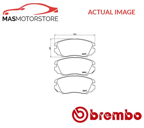 Brake pads set - braking, pad