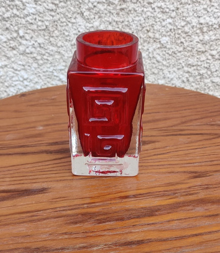 Whitefriars greek key ruby - greek, red