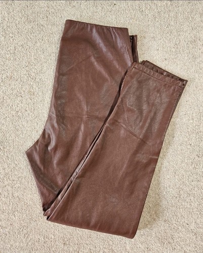 Vila faux leather leggings - faux,