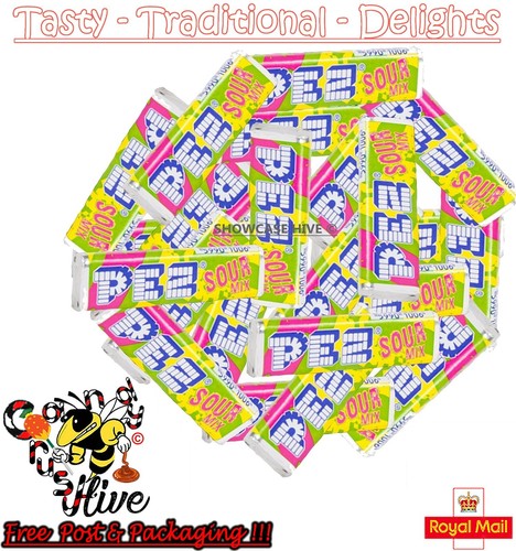 Pez sour fruit candy - fruit,
