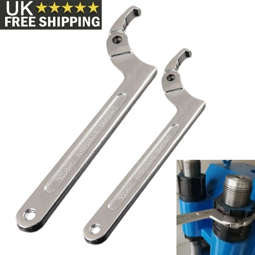 Adjustable hook wrench - adjustable, c