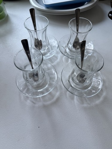 Turkish tea cups set with - tea, of
