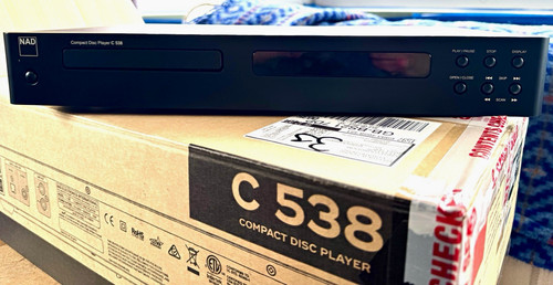 Nad 538 black player with - 538, cd