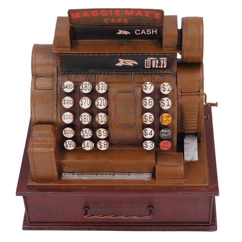 Retro cash register model - retro,