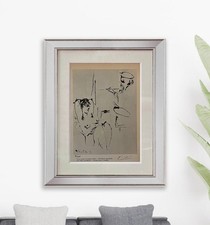 Pablo Picasso Hand Signed Original Litho Print Certificate Appraisal#