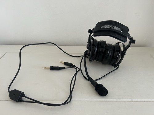 Asa pilot headset dual - dual, plug