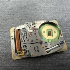 Seiko 6730 Watch Movement Quartz 14 Jewels Gold Lassale Dial And hands