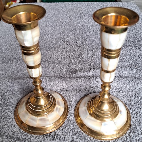 Pair art deco brass - art,