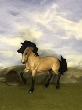 OOAK Breyer cm Custom Stablemate Horse Fireheart By D. Williams *Buckskin Beauty