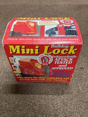 Bulldog mini lock - bulldog, for