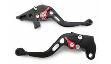 Black Red Short levers Pair