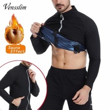 Sauna Suit, Full Body Heat Sweat Suit, Heavy Duty Suit Weight Loss Workout UK