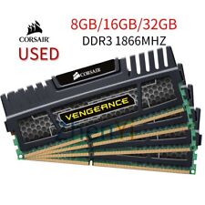 Corsair Vengeance 32GB 16GB 8GB DDR3 1866MHz 1600MHz CL10 Desktop Memoria LOT IT