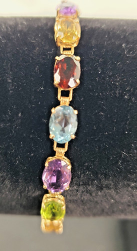 14k gold multi color - 14k, 7"
