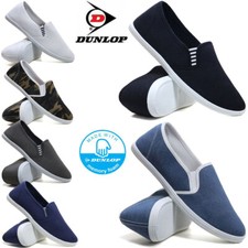 Mens Memory Foam Canvas Shoes