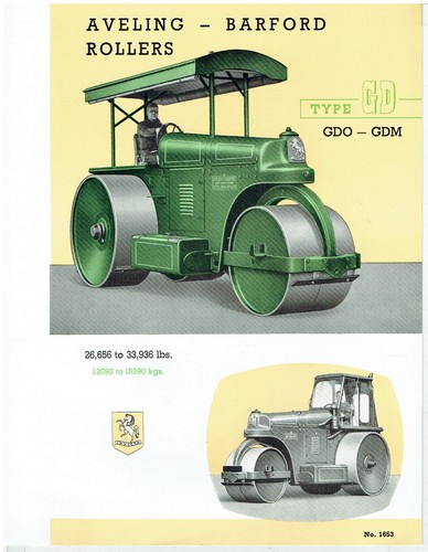 Aveling barford gdo gdm - aveling,