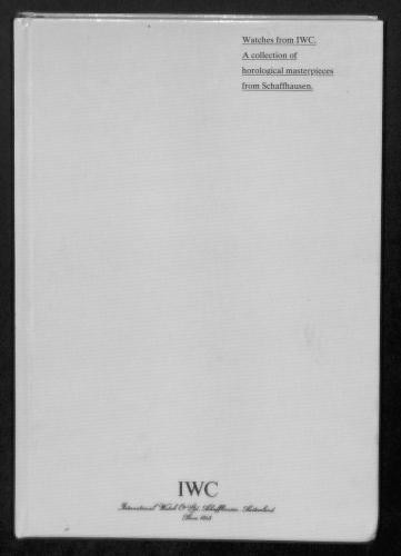 Watches from iwc 1996 - 1996/97, a