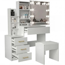 Dressing Table With Led Mirror