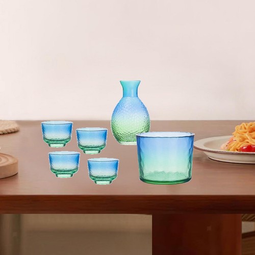 Sake set glasses home use - use, wine