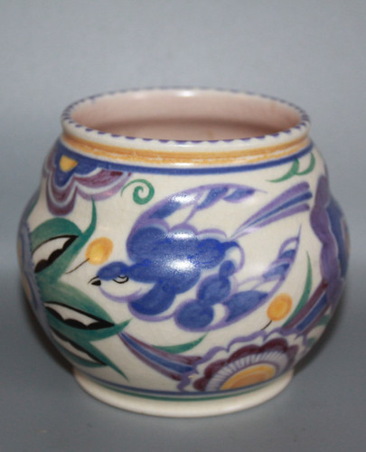 Poole pottery blue bird - ,