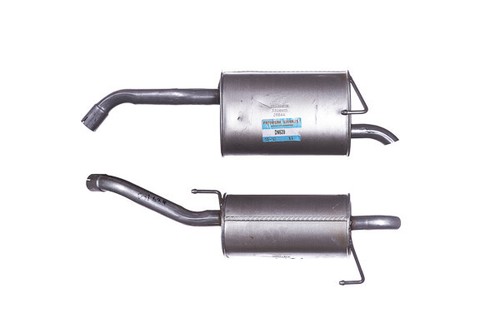 Exhaust silencer tail pipe - exhaust,