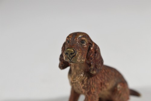 Cocker spaniel figurine vienna - spaniel,