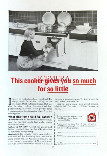 Aga solid fuel - 'aga', solid-fuel