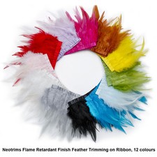 Flame Retardant Feather Fringe