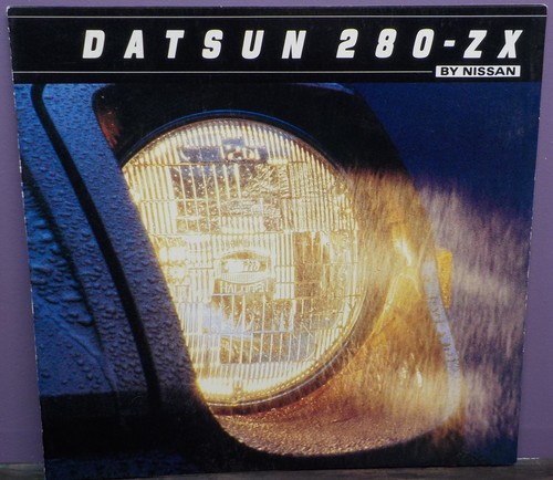 1981 datsun 280 brochure - datsun, 280-zx