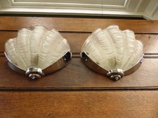 Art Deco Chrome and  Glass