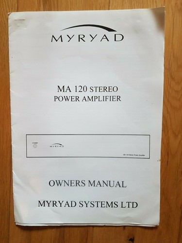Myryad 120 stereo - myryad, power