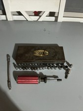 VINTAGE BRITOOL TURNTORQ DT57, 1/4” SOCKETS JOBLOT, SOCKET SET, BRITOOL SOCKETS