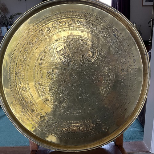 Very large antique brass - antique,