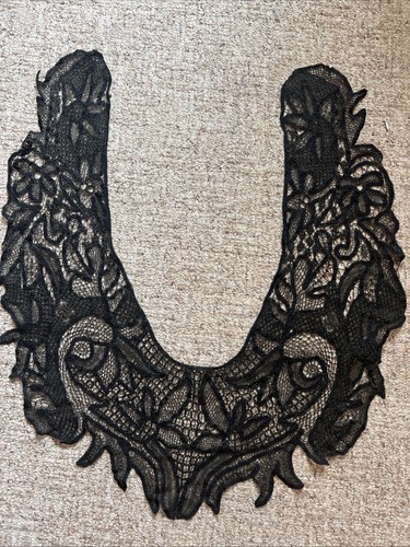 Antique maltese black silk - black,