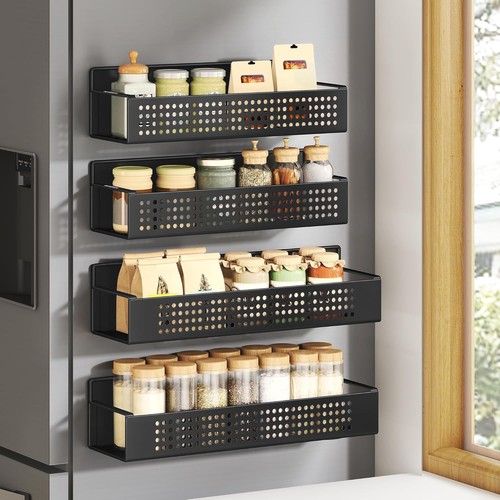 Songmics magnetic spice rack - spice,