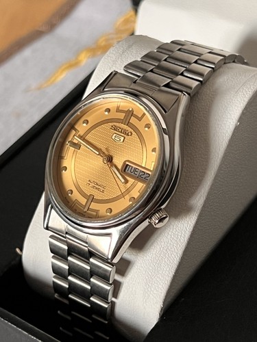 Seiko 7009 3131 gold rare - seiko,