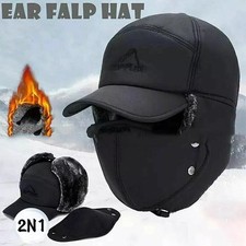 Mens Warm Hat Winter Russian