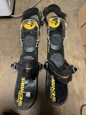 Brenter Ski Bike Foot Skis With Snowboard Bindings