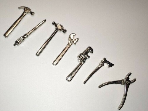 Piece metal tool - tool, dolls