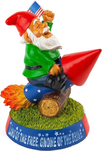 Large garden gnome - gnome, outdoor