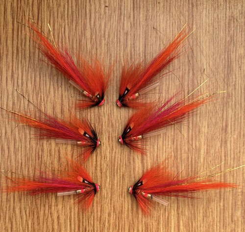 Calvin shrimp salmon fly - shrimp,