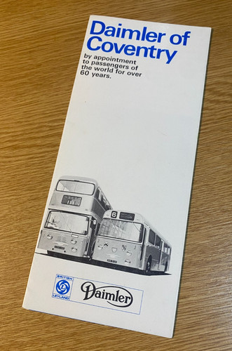 Daimler coventry brochure - of,