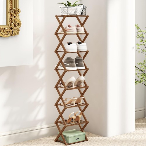 Folding shoe storage rack - shoe,